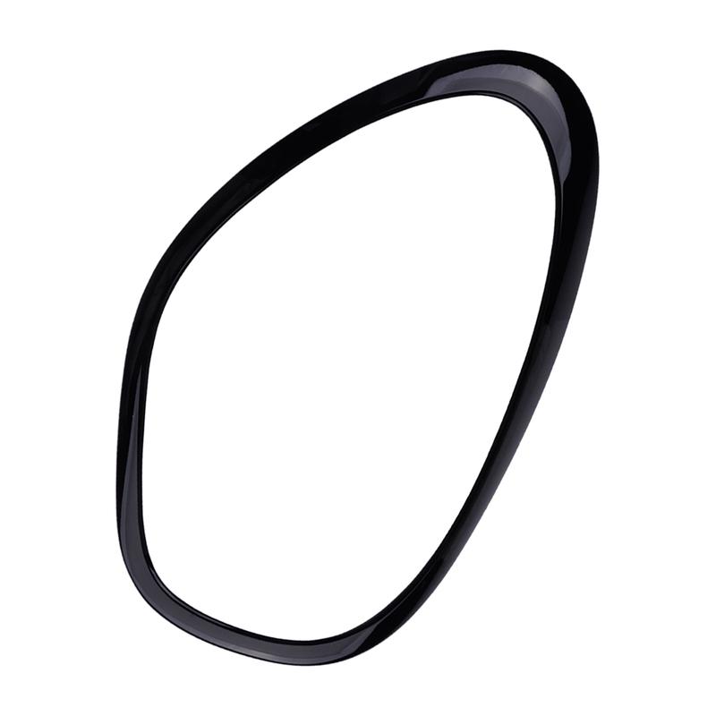 51139801574 Car Right Headlight Cover Ring Trim Bezel Fit for MINI Cooper R60 Countryman 2011-2015 2016 Glossy Black Plastic