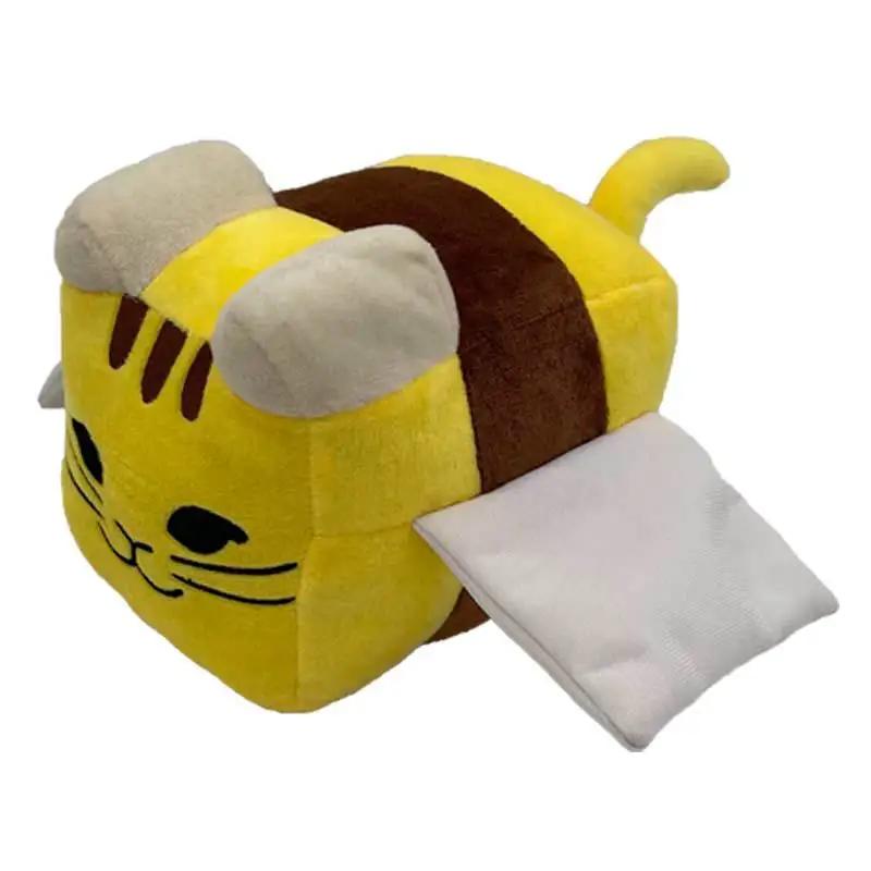 New Game Bee Swarm Simulator Plush Doll Toys Anime Big Cat Pet Figure Soft Stuffed Animal Bee Plushie Toy Kids Gift Room Decor