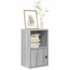 VidaXL Bookcase Sonoma Grey 31x24x52 Cm Engineered Wood, Bookshelf, Storage Rack, Book Holder, 860324
