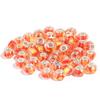 10Pcs/Lot 14×9mm Resin Beads Orange Cut Large Hole Loose Beads For DIY Handcraft Colorful Bracelet Necklace Jewelry Accessories