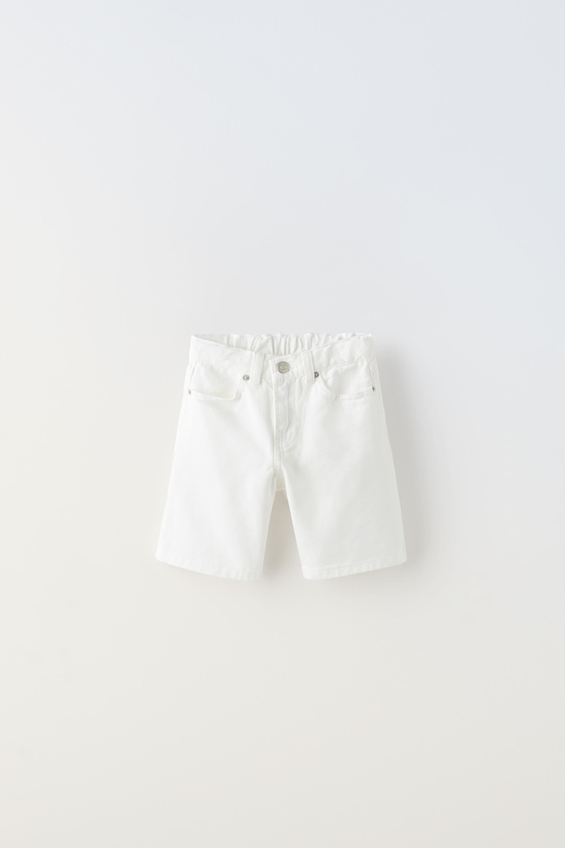 

ДЖИНСОВЫЕ ШОРТЫ БЕРМУДА МЕШОЧНОГО КРОЯ