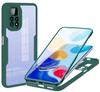 360 Full Body Case pro Xiaomi 12 13 Pro Poco X3 X5 F5 Redmi 9 9A 9C 10 12C Note 9s 10 11S 12 Pro Oboustranný silikonový TPU kryt