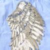Sequin Appliques Angel Wings Patches Silver Embroidered Patches Sequin Patches  DIY Clothes