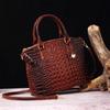 Portable Crossbody Retro Women's Bag Multicolor Crocodile Brahman