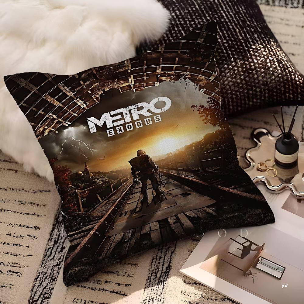 M-Metro 2033 Anime Pillowcases Home Bedding Decorative Pillow Cover Wedding Super Soft Pillow Case
