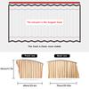 2/4pcs Car Window Sunshade Fully Magnetic Front Back Row Sunshade Curtain Universal Car Side Window Protection Car Curtains