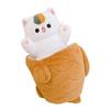 Kawaii 30-80CM Taiyaki Kočka Domácí Dekorace Kreativní Zvíře Roztomilá Ryba Plyšák Dekorační Polštář Narozeninové Dárky pro Dívky