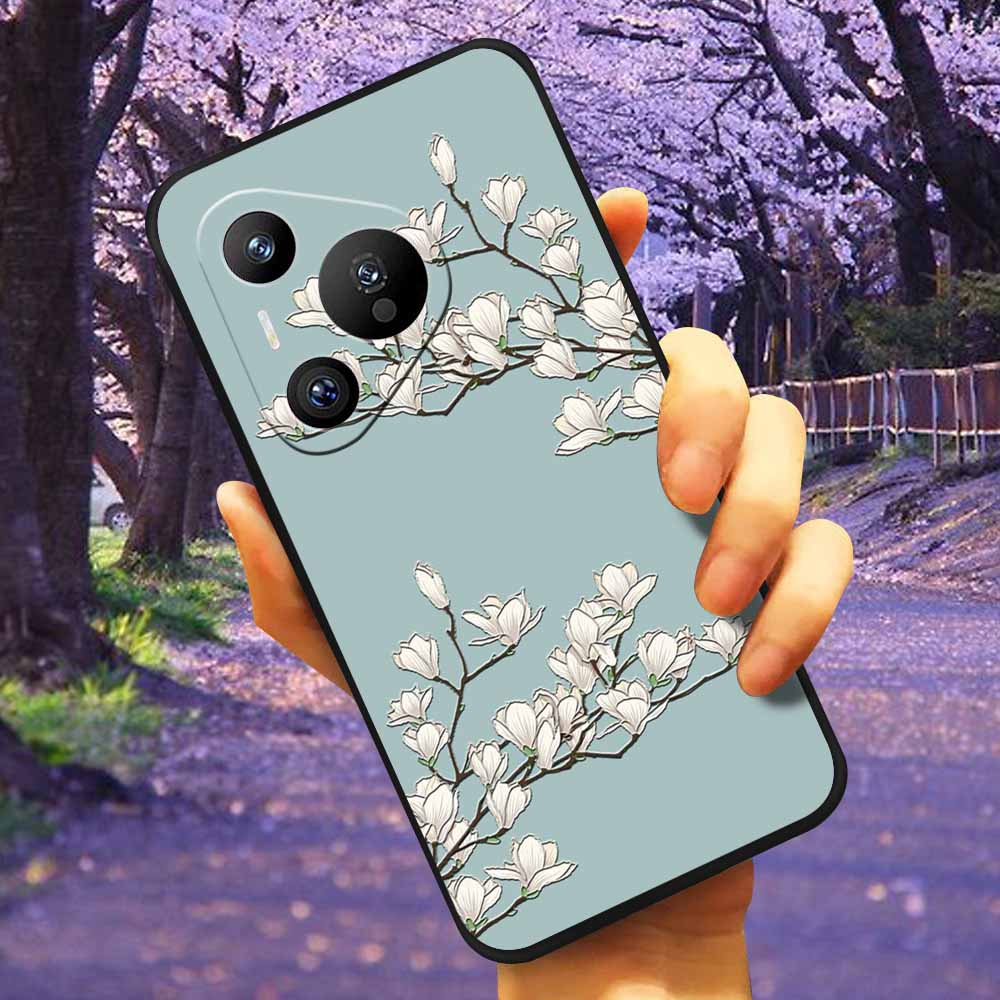 For Huawei Pura 70 Case Emboss Owl 3D Relief Silicone Soft Back Cases For Huawei Pura 70Pro+ Cover 70 Pro 70 Ultra Shell Printed
