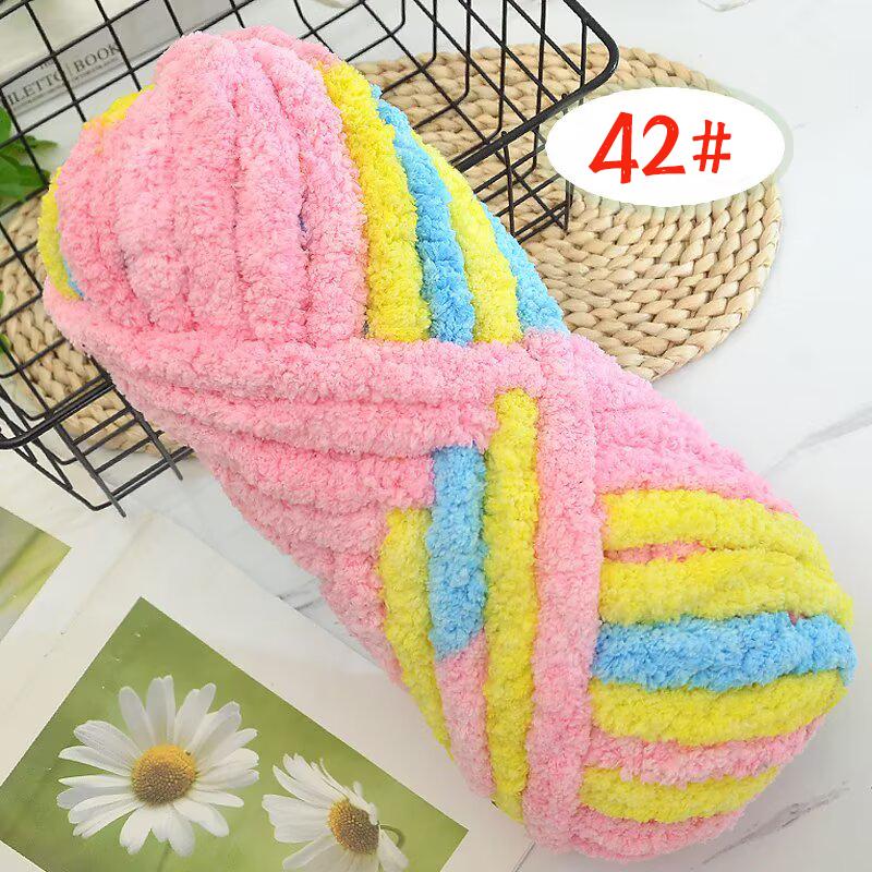Yarn Suitable for Finger Knitting, Handmade DIY Knitting Materials, Very Thick Yarn Balls for Hand Knitting Blankets, Carpets, Cushions, Scarves, Hats