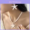 Boho Beach Fashion Sjöstjärna Smyckespaket Med Legeringskedja För Damer