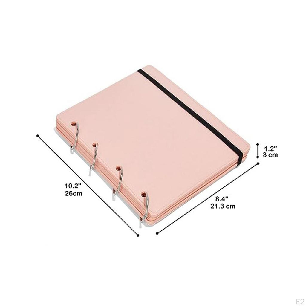 Brooch Pin Organizer Enamel Display Holder with 4 Pages Durable Pins Collection Storage Calendar