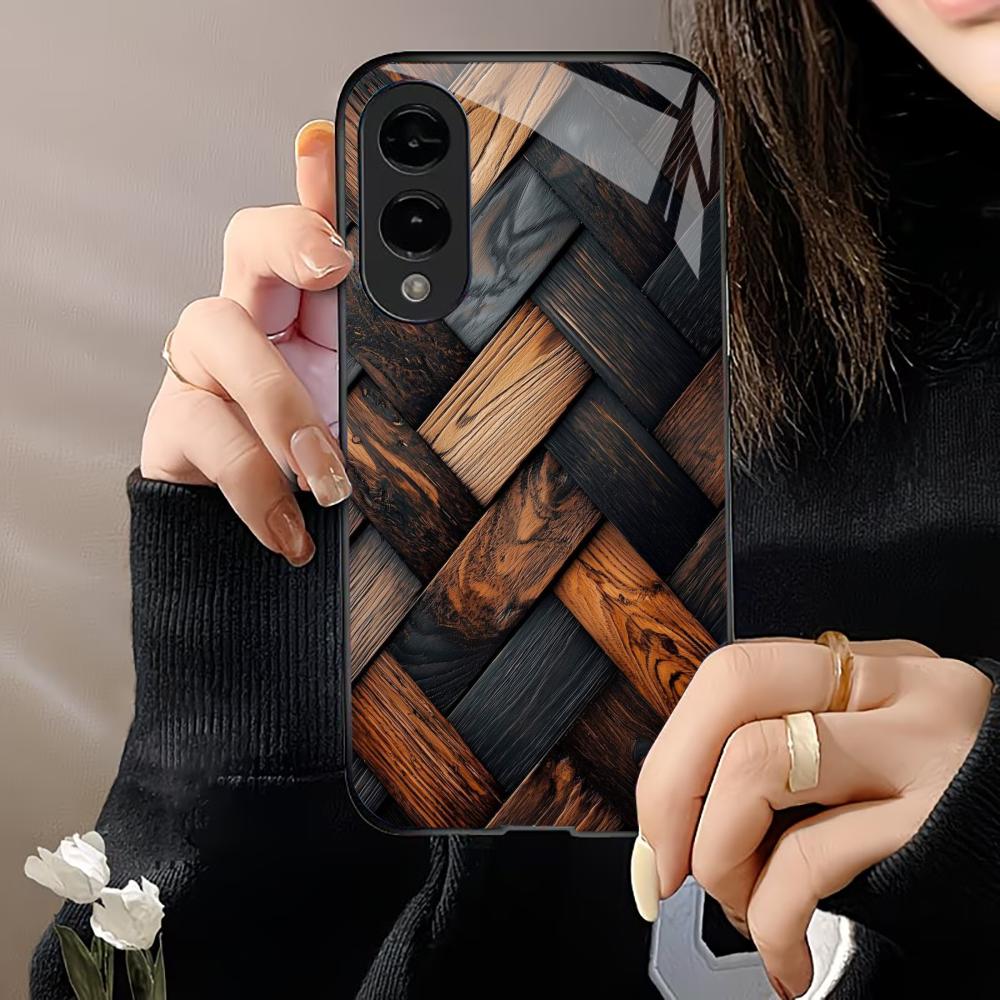 Exquisite Luxury High-end PhoneCase Glass TPU PhoneCase for Samsung Galaxy S26 S25 S24 S23 S22 S21 FE,Ultra,Plus Dropresistant
