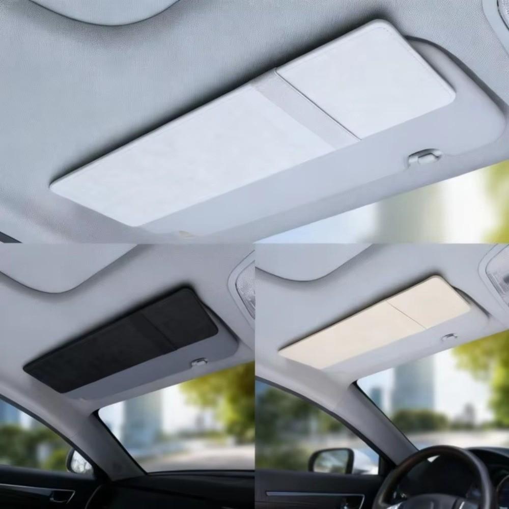 Anti Glare Car Sun Visor Suede Polarized Visor Eyewear Holder Clip Safe Driving Experience