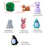 Sturdy Flocking Lovely Animal Shaped Jewelry Organizers Portable Accessory for Engagement and Birthday Special Gifts