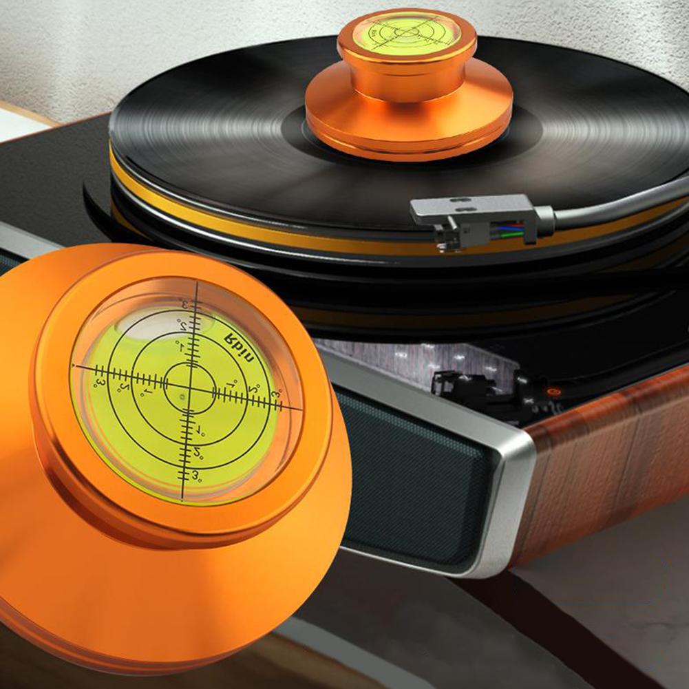 Record Weight Turntable Disc Stabilizer Aluminum Alloy Phono LP Disc Stabilizer Vinyl Disc Turntable Weight Clamp for Phonograph