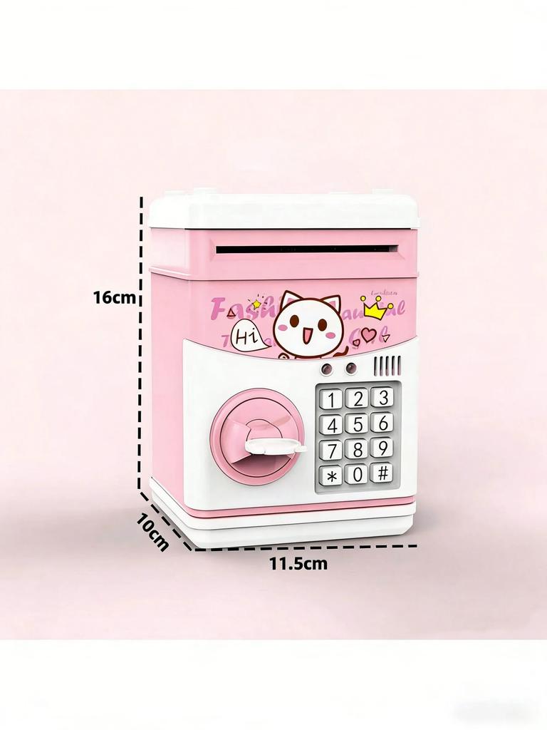 ATM-Style Password Piggy Bank, Electronic Coin Savings Bank With Protection, Creative Money Box (Birthday/Holiday Essential)