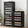 Meiling 7-Tier Bamboo Dustproof Shoe Cabinet