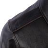 Flight Suit A2 Thick Genuine Cow Men Leather Jacket Vintage Oil Waxed Brown Aviator Bomber Jackets Male Winter Coat