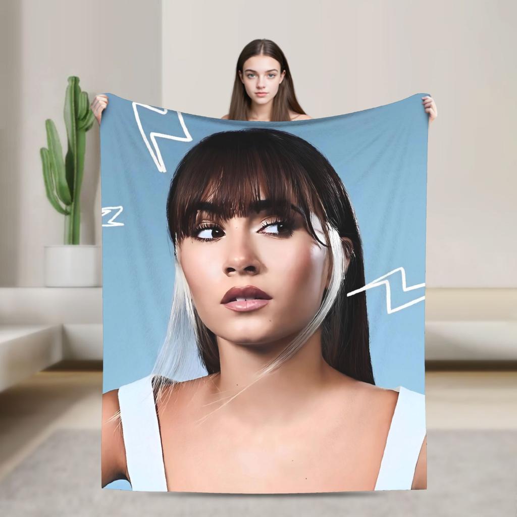 Singer Aitanaed Album Ocana Blanket  Travel Office Flannel Bedding Throws For Home Decor Warm Soft Customized Quality Bedspread