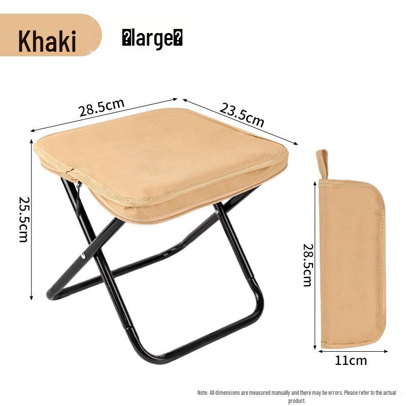 Portable Outdoor Folding Chair and Table Set – Compact Camping Stool for Fishing and Hiking