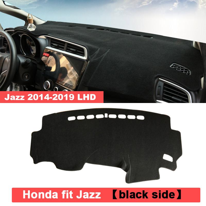 For Honda Jazz Fit 3rd GK5 2014 2015 2016 2017 2018  Car Dashboard Cover Anti-UV Non-slip Mat Avoid Light Pad Accessories