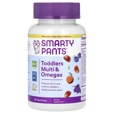 Infant Formula, Multivitamins and Omega-3, Grape, Orange, Blueberry Flavors, 90 Gummies