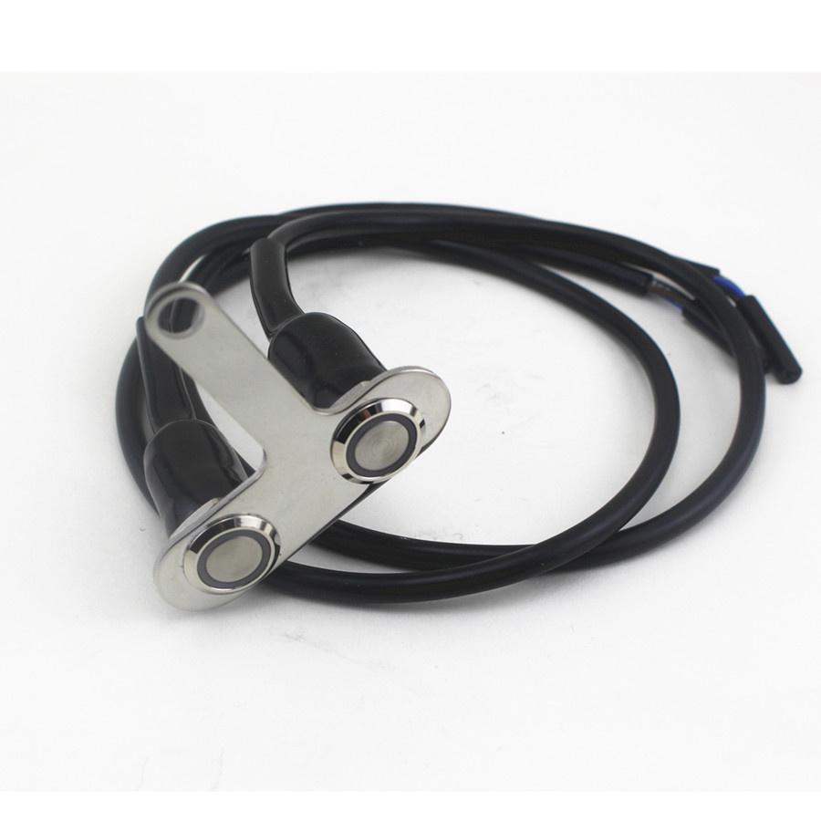 

Motorcycle Handlebar Switch Self-return Reset Switch Button CNC Aluminum Alloy