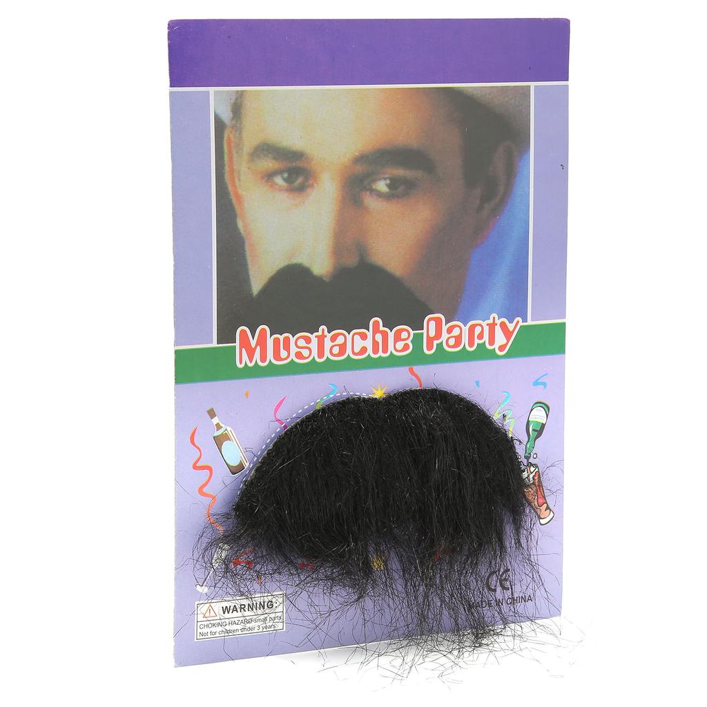 Fake Mustaches Novelty Cosplay Costume Beard Mustache Supplies for Halloween Parties
