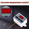 12V/ 24V/ 110-220V /220V W3001 Digital LED Temperature Controller 10A Thermostat Control Switch Probe XH-W3001 Thermostat Sensor