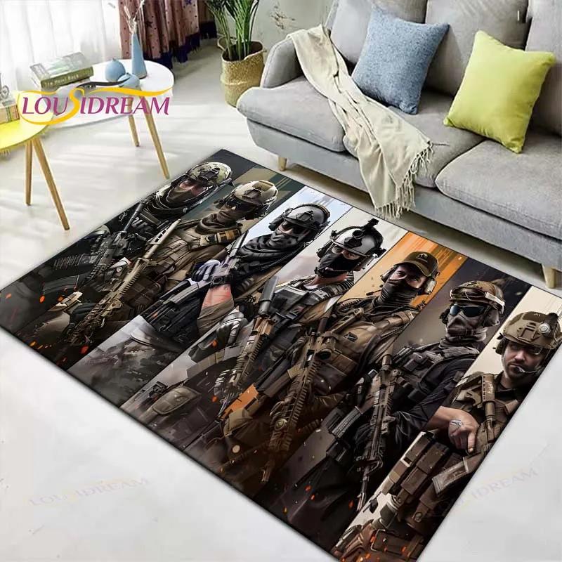 Classic Game C-Call of Dutys Printed Carpets Living Room cybercafe Area Rug aldult Bedroom Mats Game Room Mat Large Carpet Decor