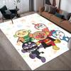 Pokémon Adorable Anti-Slip Rug, Rectangular Carpet for Bedroom, Sofa Zone & Living Room, Home Decoration