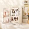 Haixing Dustproof Lipstick Makeup Box: High-End Plastic Cosmetic Storage for Desktop