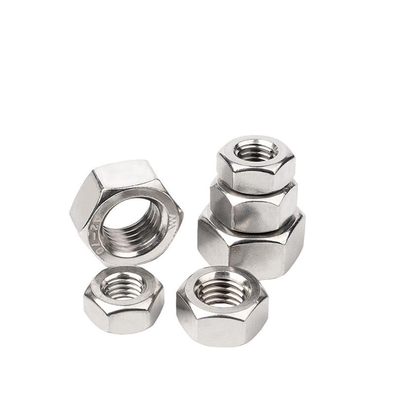 Feiquan M8 304 Stainless Steel Hex Nuts (20-Pack)
