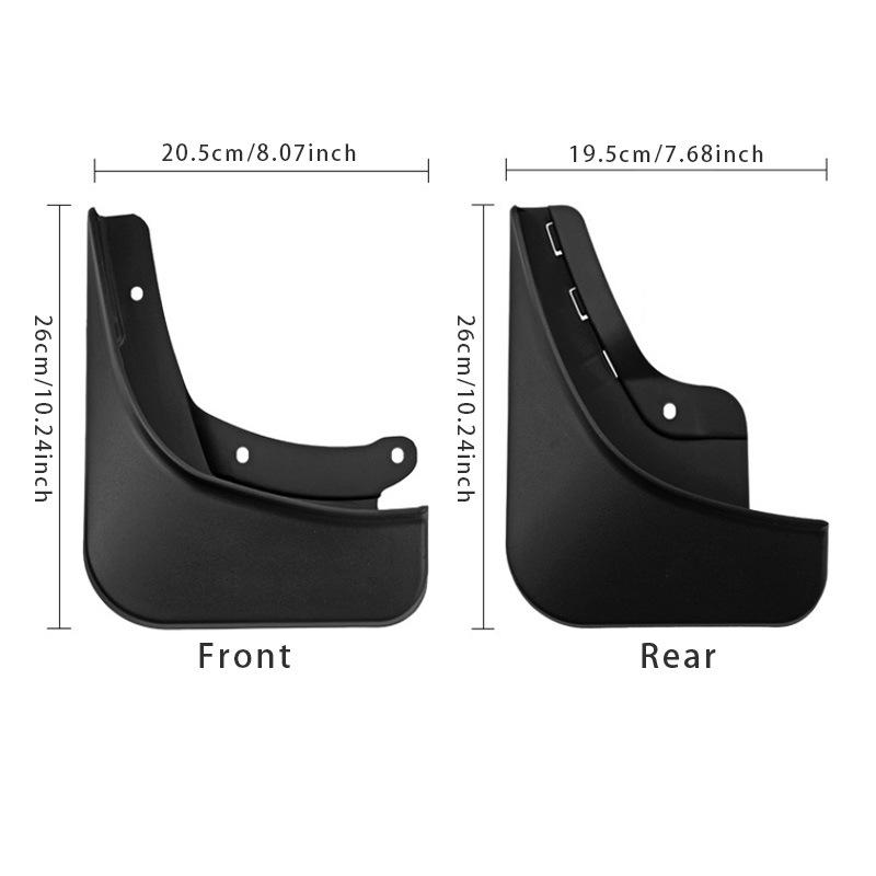 Tesla Model 3 (2024-2025) Fender Mud Flaps Mudguards