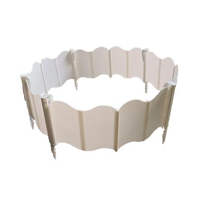 Nastro per Recinzione da Giardino da Esterno con Picchetti - Barriera Decorativa in Plastica