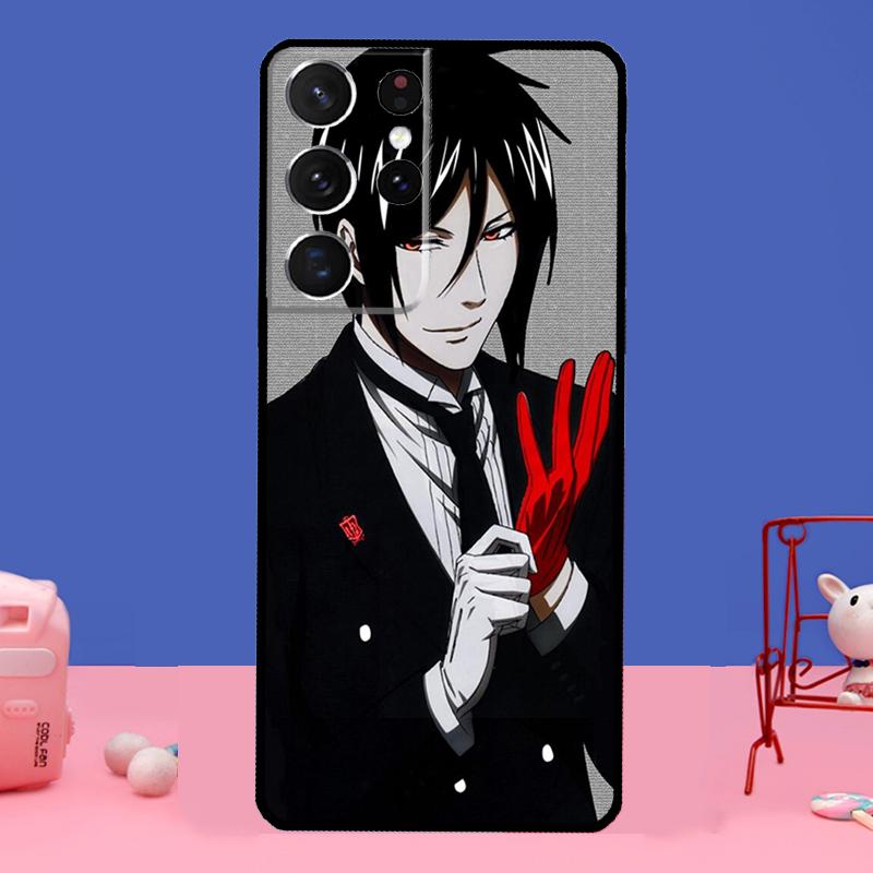 

Чехол Sebastian Black Butler Kuroshitsuji для Samsung Galaxy S20 FE S21 Ultra Note 20 S8 S9 S10 Note 10 Plus S22 Ultra Galaxy S8 Plus