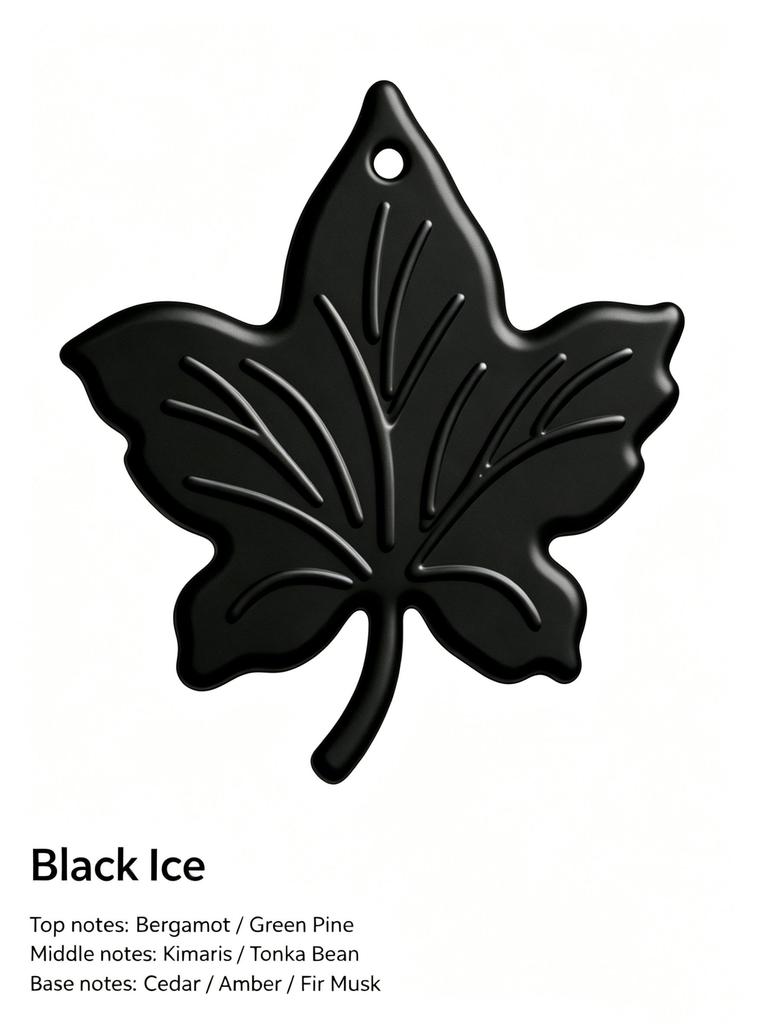 Maple Leaf Car Air Freshener EVA Hanging Vent Clip Car Fragrance