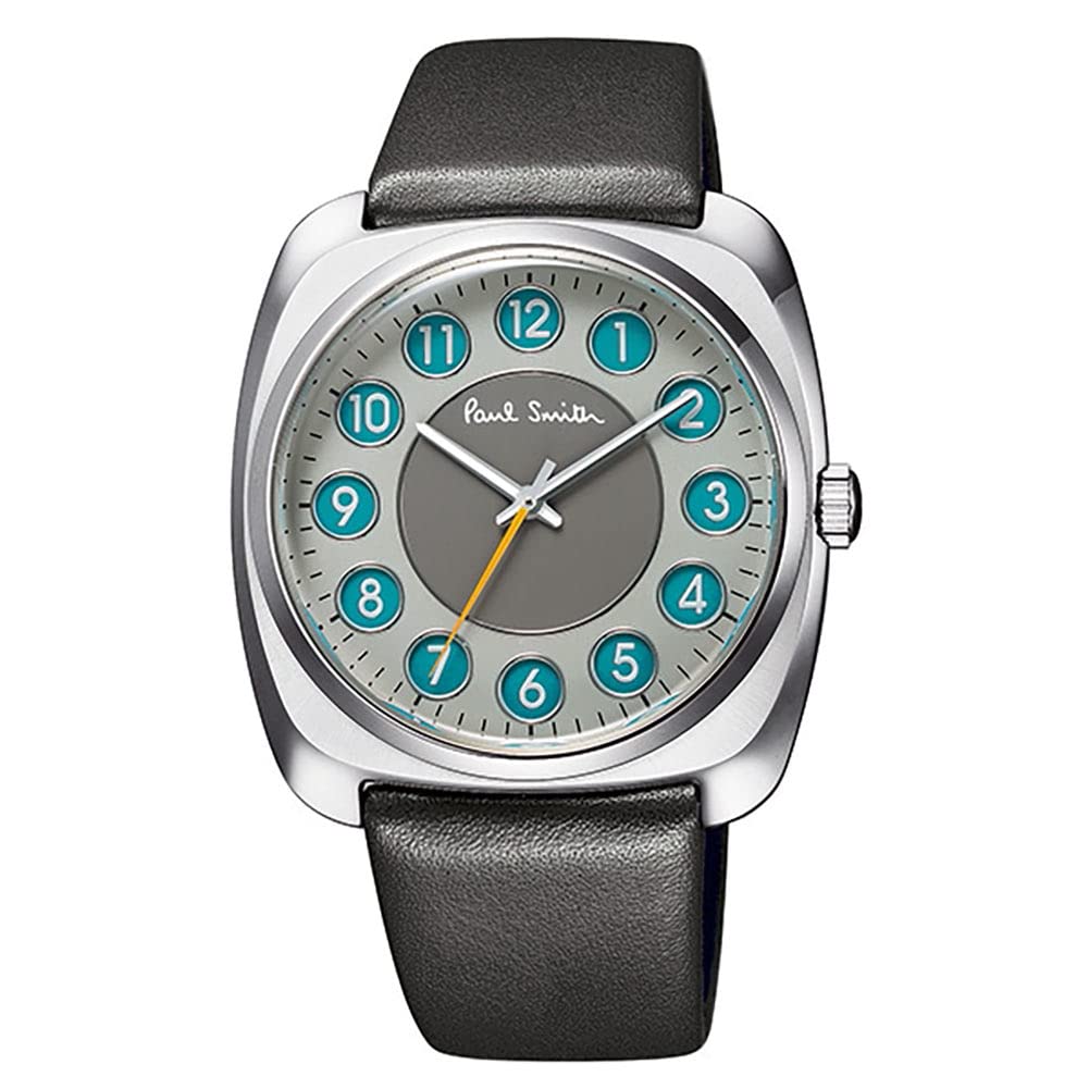 

Paul Smith Paul Smith Watch Dial 700 Pieces Limited Model Dial Dial Leather Gray Men s BT2-912-60