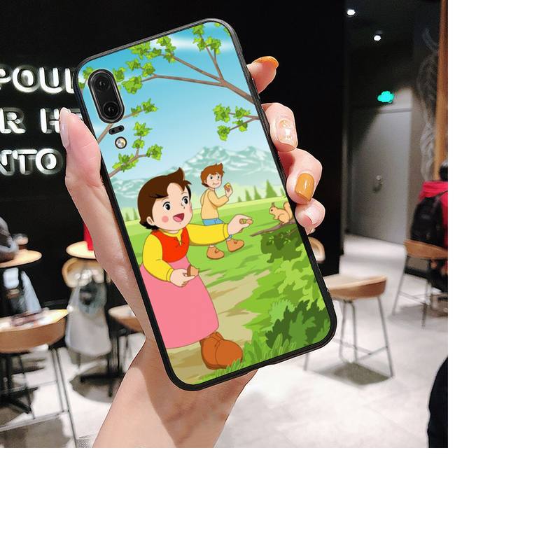 Cartoon heidi Handyhülle für Huawei P30 plus P8 lite P9 lite Rückseite Coque für Psmart P20 pro P10 lite