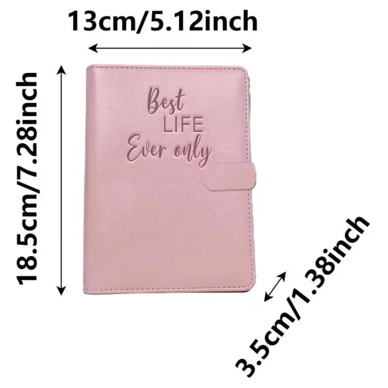 Preaching Manual Tract Holder, Multifunctional Holy Writ Study Wallet, Leather Budget Binder With Cash Envelopes, Budget Planni