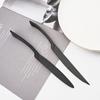 7Pcs Matt Schwarz Geschirr Besteck Set 304 Edelstahl Besteck Set Besteck Steak Messer Dessert Gabel Löffel Geschirr