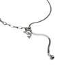 No Brand Long Animal Pendant Necklace With Tassel For Women Men