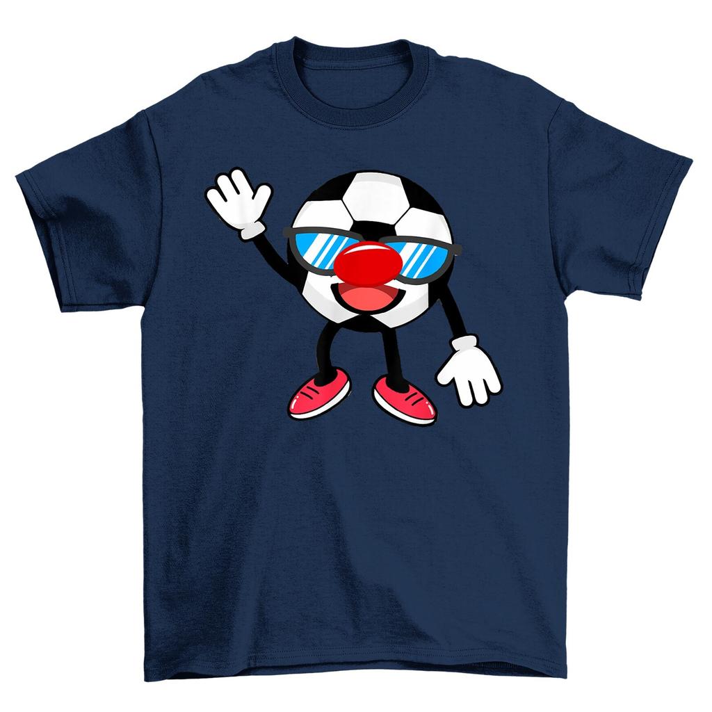Happy Football Red Nose Novelty Funny T-Shirt Mens Womens Tees Top Adults and Comedy Tee Shirt