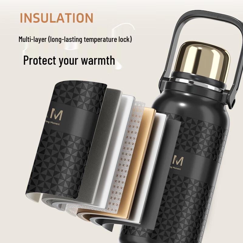 Gemini Obsidian Insulated Travel Mug