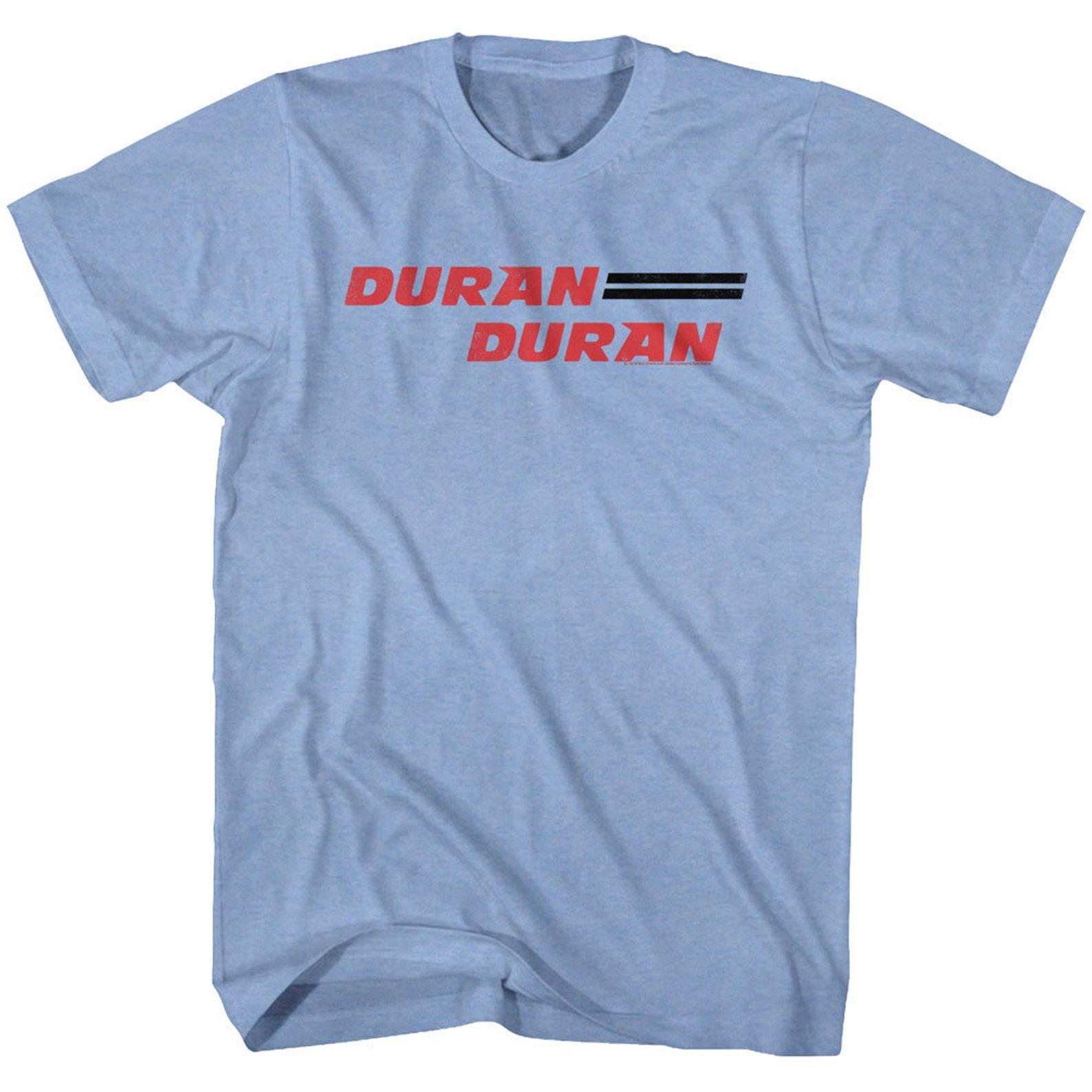 Duran Duran Light Blue Heather Adult T-Shirt S