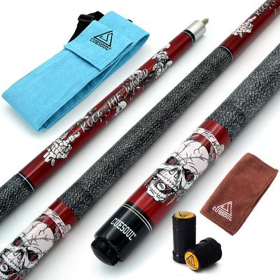 CUESOUL ROCK II 57" 21oz 1/2 Maple Cue Stick Set (G304)