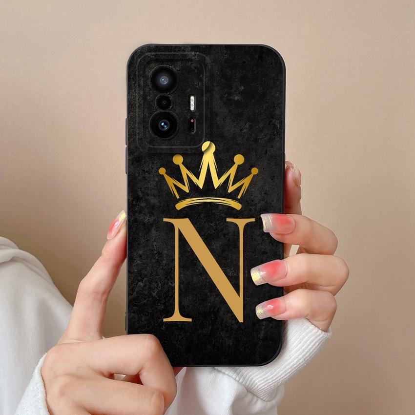 Casing For Xiaomi Mi 11T 11X 11 10T Pro Lite 6X Fashion Art Letter Phone Case Camera Protection Matte Silicone Anti Slip Shell For Xiaomi Bumper Cover