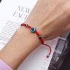 Turcă Evil Eye Protection Kabbalah Brățări cu șir roșu Bijuterii de mână Fatima