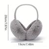 Solid Soft Plush Ear Keep Warmer Winter Earmuffs for Women Men Fashion Outdoor Earflap Protection Ear-Muffs Cover Good Effect