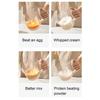 Egg Beater Hand Mixer Semi-Automatic Egg Whisk Milk Frother Handheld Egg Mixer Manual Press-type To Beat Egg Whites Baking Tool
